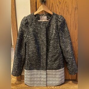 NWT Banana Republic Tweed Coat XS